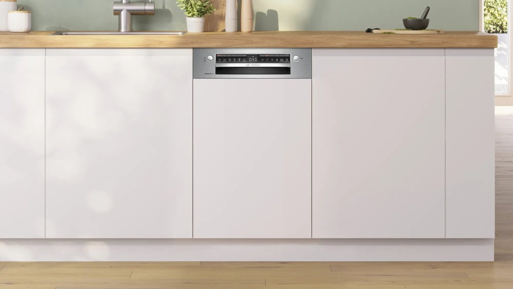 Bosch SPI4HMS49E SER4 Dishwasher integrated 45cm, E, 9,5l, 10ps, 6p/5o, 44dB(B), 3rd drawer, Rackmatic, HC