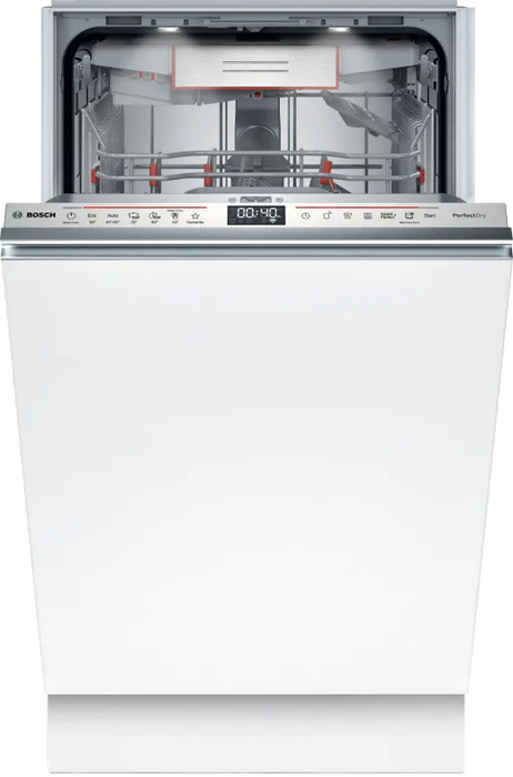 Built-in dishwasher BOSCH SPV6ZMX17E, 45 cm, Zeolith, Home connect