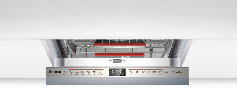 Built-in dishwasher BOSCH SPV6ZMX17E, 45 cm, Zeolith, Home connect