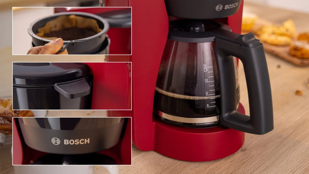 Bosch TKA2M114, Coffee maker, MyMoment, Red