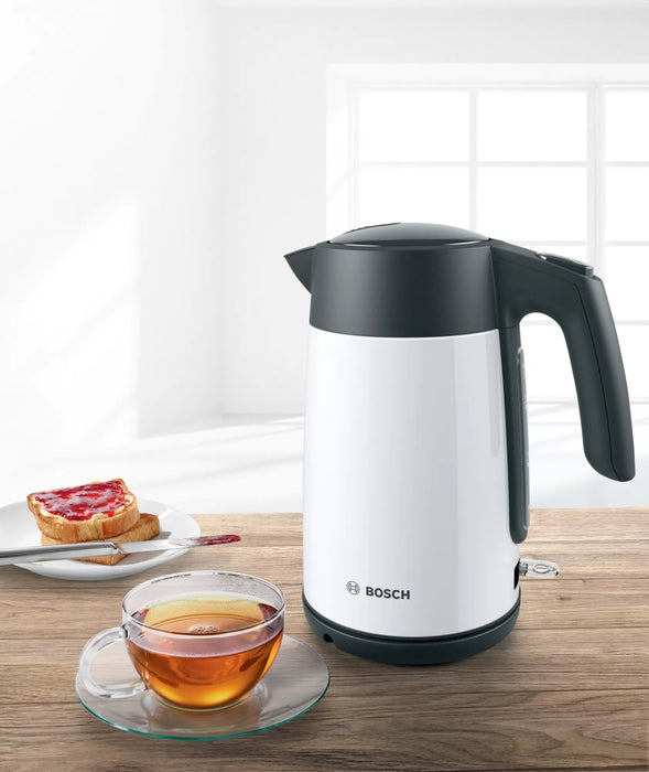 Bosch TWK7L461, Kettle, 2400 W, 1.7 l, White
