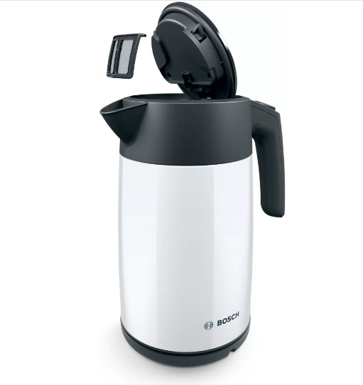 Bosch TWK7L461, Kettle, 2400 W, 1.7 l, White