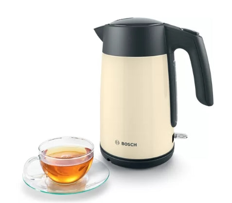 Bosch TWK7L467, Kettle, 2000-2400 W, 1.7 l,  Cup indicator, Triple safety function, Beige