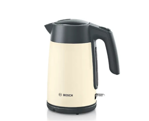 Bosch TWK7L467, Kettle, 2000-2400 W, 1.7 l,  Cup indicator, Triple safety function, Beige