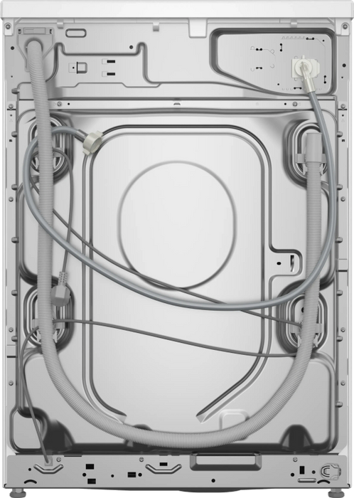 Bosch WAN2406NBY, SER4, Washing machine 8kg, A, 1200rpm, 51/71dB(A), Iron Assist, waveDrum 65l, 4 options, white-blackgrey door
