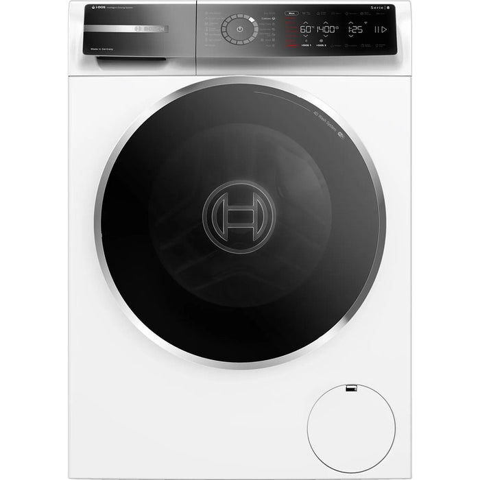 Bosch WGB244A2BY, SER8, Washing machine 9kg, A-50%, 1400rpm, 47/71dB(A), i-DOS, 4D Wash, HC, Iron Assist, AntiStain Plus, AquaStop, Interior light, waveDrum 65l, chrome-blackgrey door