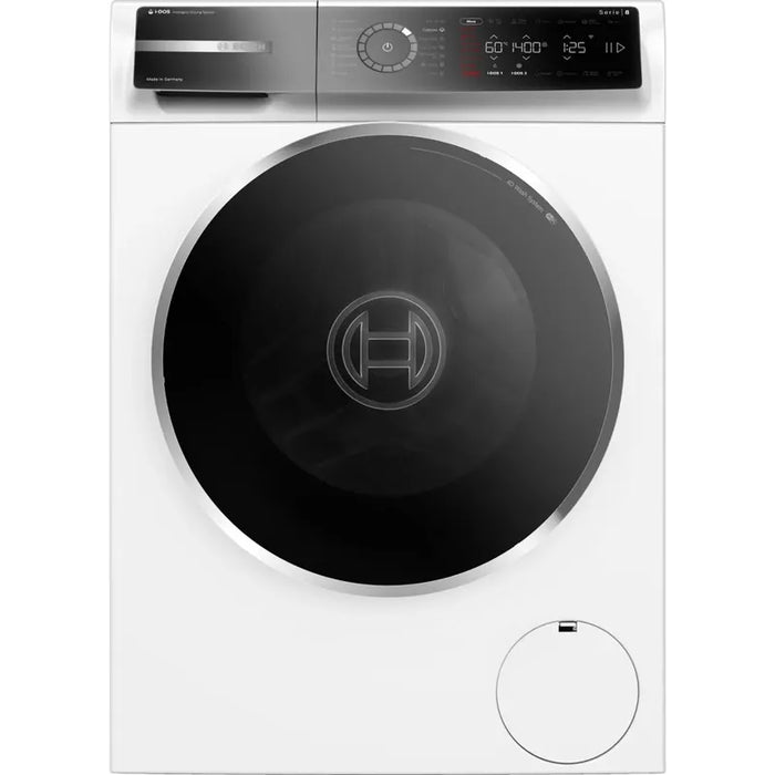 Bosch WGB244A2BY, SER8, Washing machine 9kg, A-50%, 1400rpm, 47/71dB(A), i-DOS, 4D Wash, HC, Iron Assist, AntiStain Plus, AquaStop, Interior light, waveDrum 65l, chrome-blackgrey door