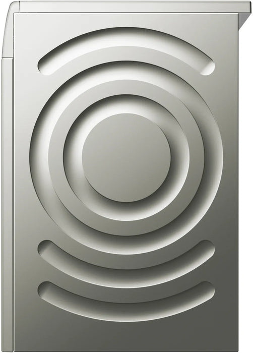 Washing machine BOSCH WGB2560X1, 10 kg, 1600 rpm. Silver stainless steel