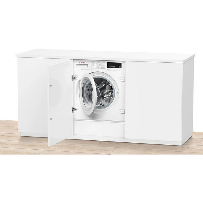 Bosch WIW24342EU, SER6 Built-in washing machine 8kg, C, 1200rpm, 41/66dB(A), display, Aquastop, waveDrum 55l