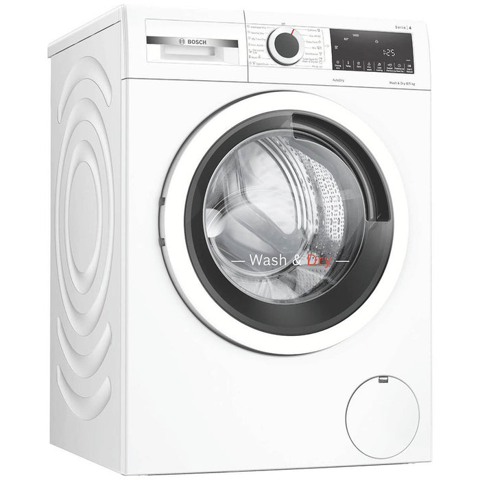 Washer dryer BOSCH WNA13400BY, 8/5 kg, Iron Assist, 1400 rpm.