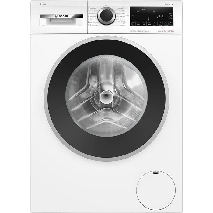 Washing machine with dryer BOSCH WNG254A0BY, 10.5/6 kg, 1400 rpm.