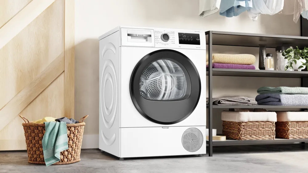 Dryer BOSCH WTH85221BY, 8 kg, Heat pump