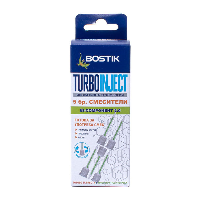 SPARE TIP FOR GLUE TURBO INJECT 5 PCS BOSTIK
