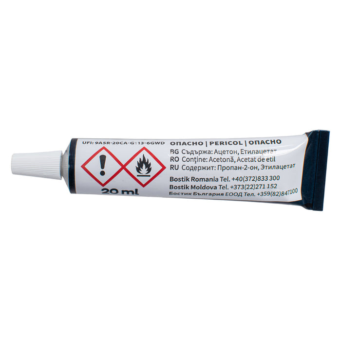 ADHESIVE FOR SOFT PVC FIX SOFT PLASTIC 20 ML BOSTIK