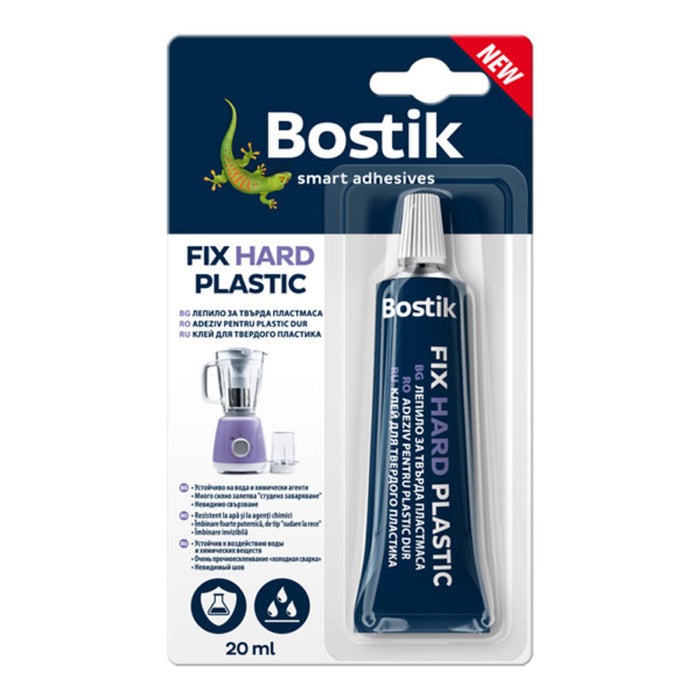 ADHESIVE FOR HARD PLASTIC FIX HARD PLASTIC 20 ML BOSTIK