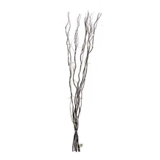 Bouquets Gift Decor Black Wood 20 x 90 x 6 cm LED Light (12 Units) - Декорация и Осветление<<<Дом