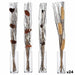 Bouquets Gift Decor Grey Natural 100 cm 12 x 96 x 10 cm (24 Units) - Декорация и Осветление<<<Дом