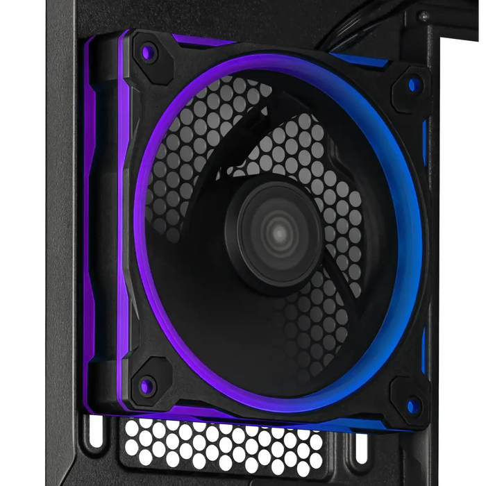 Box ASUS Prime AP202 ARGB mATX + 3 ARGB Fans - Black - Кутии за компютри<<<Компютърни компоненти<<<ValiAPI&&&Системни