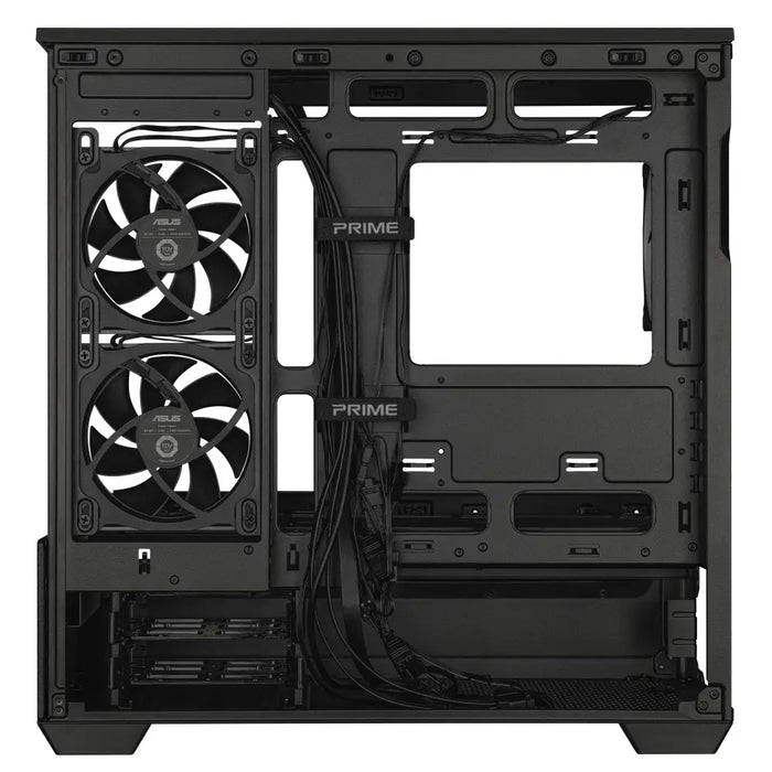 Box ASUS Prime AP202 ARGB mATX + 3 ARGB Fans - Black - Кутии за компютри<<<Компютърни компоненти<<<ValiAPI&&&Системни