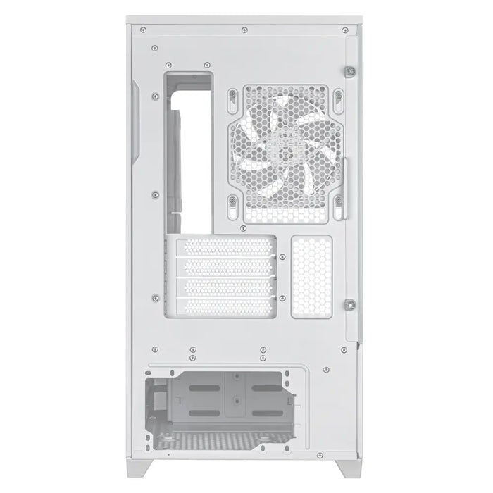 Box ASUS Prime AP202 ARGB mATX + 3 ARGB Fans - White - Кутии за компютри<<<Компютърни компоненти<<<ValiAPI&&&Системни