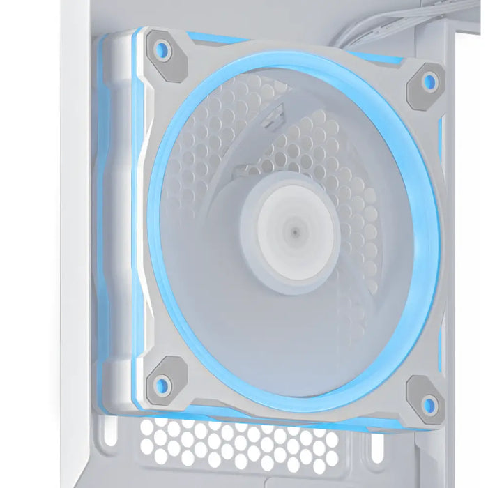 Box ASUS Prime AP202 ARGB mATX + 3 ARGB Fans - White - Кутии за компютри<<<Компютърни компоненти<<<ValiAPI&&&Системни