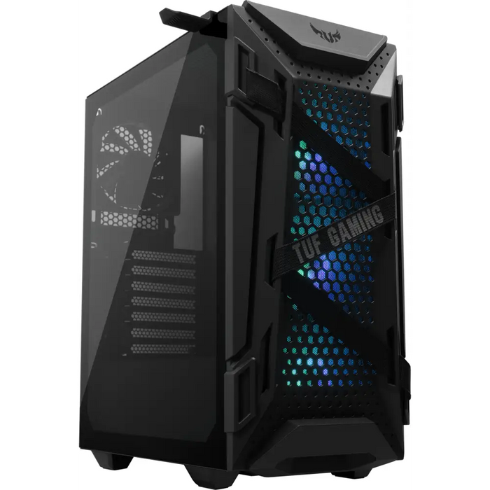Box ASUS TUF Gaming GT301 Mid-Tower Aura Sync ARGB Black - Кутии за компютри<<<Компютърни
