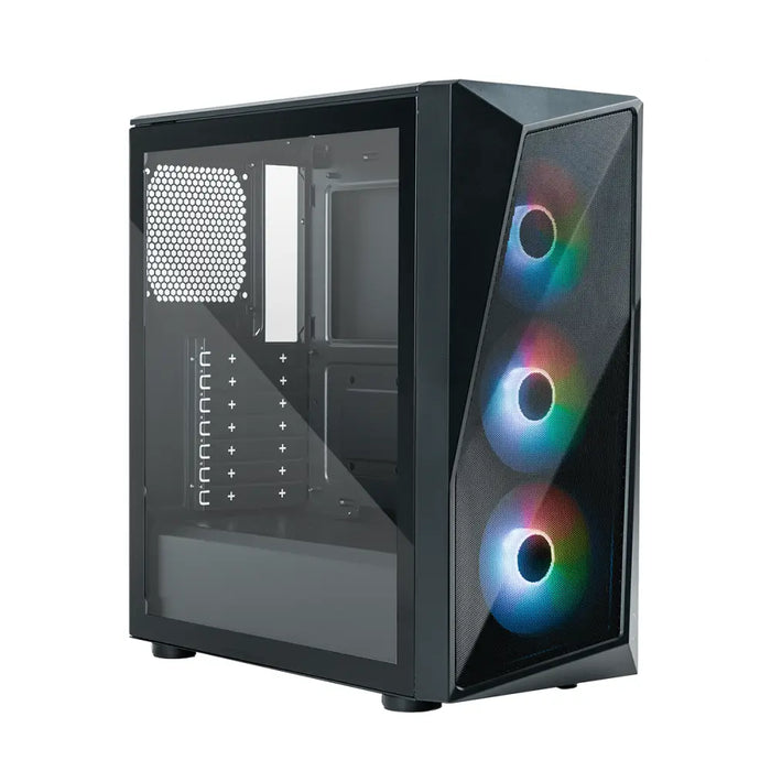 Box CM CMP 520 Mesh Black ARGB - Кутии за компютри<<<Компютърни компоненти<<<ValiAPI&&&Компютър Мрежи и