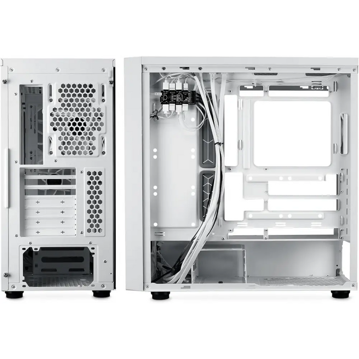 Box CoolerMaster MasterBox 600 - White ARGB - Кутии за компютри<<<Компютърни компоненти<<<ValiAPI&&&Компютър Мрежи и