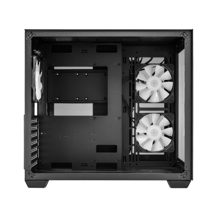 Box FSP CMT380 Black ARGB TG ATX Mid Tower Black - Кутии за компютри<<<Компютърни компоненти<<<ValiAPI
