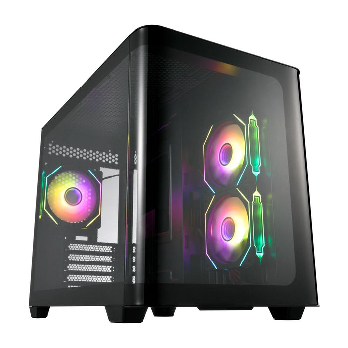 Box FSP S380-BA ARGB - Mid-Tower - Кутии за компютри<<<Компютърни компоненти<<<ValiAPI
