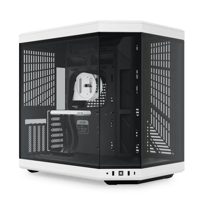 Box HYTE Y70 Tempered Glass Black/White - Кутии за компютри<<<Компютърни компоненти<<<ValiAPI&&&Системни