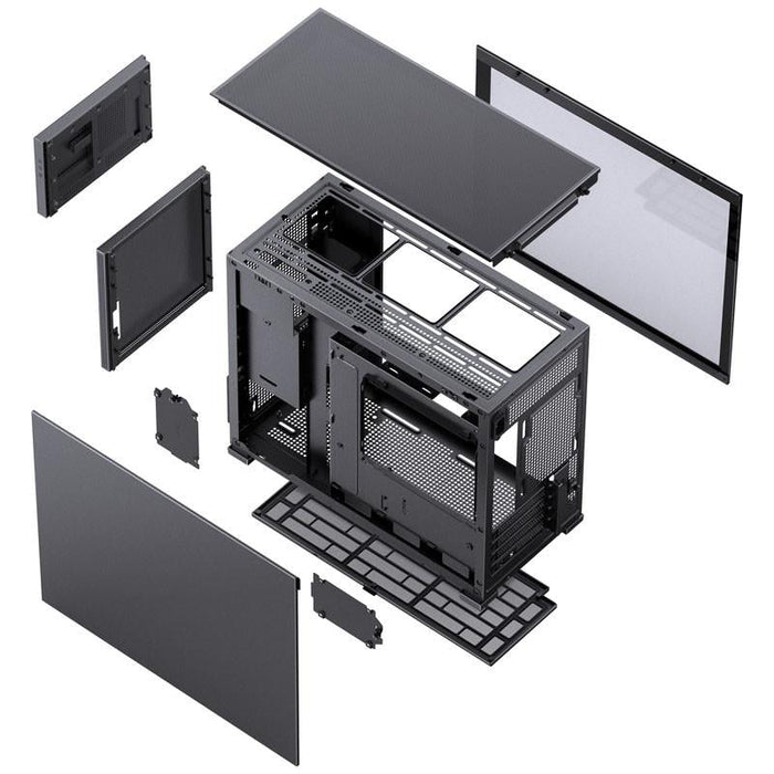 Box Jonsbo D31 Mesh Screen TG mATX Black - Кутии за компютри<<<Компютърни компоненти<<<ValiAPI&&&Computer