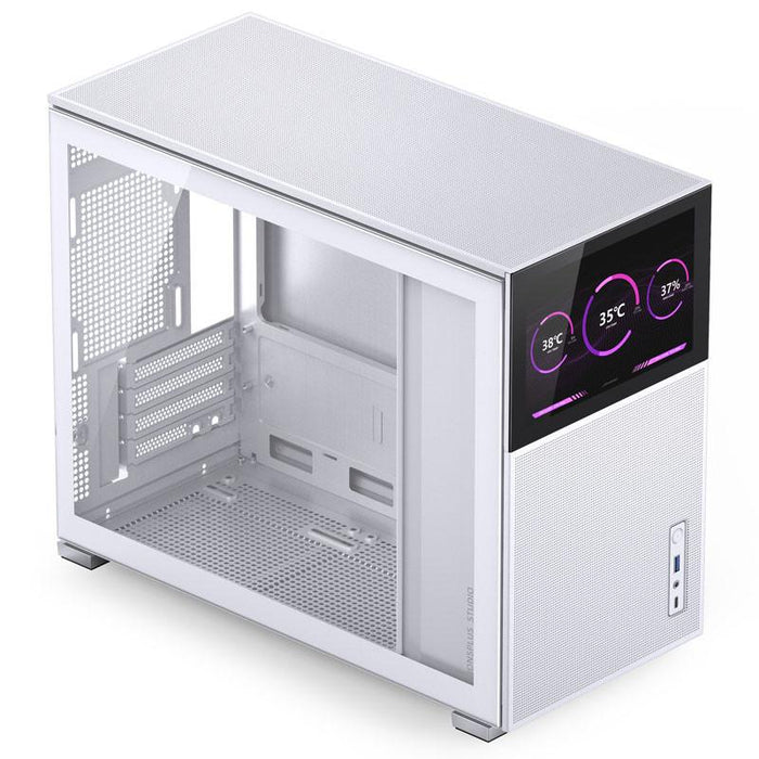Box Jonsbo D31 Mesh Screen TG mATX White - Кутии за компютри<<<Компютърни компоненти<<<ValiAPI&&&Computer