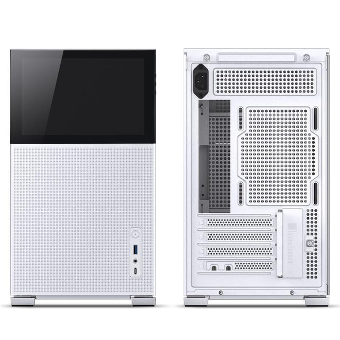 Box Jonsbo D31 Mesh Screen TG mATX White - Кутии за компютри<<<Компютърни компоненти<<<ValiAPI&&&Computer
