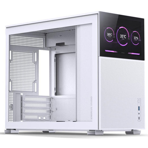 Box Jonsbo D31 Mesh Screen TG mATX White - Кутии за компютри<<<Компютърни компоненти<<<ValiAPI&&&Computer