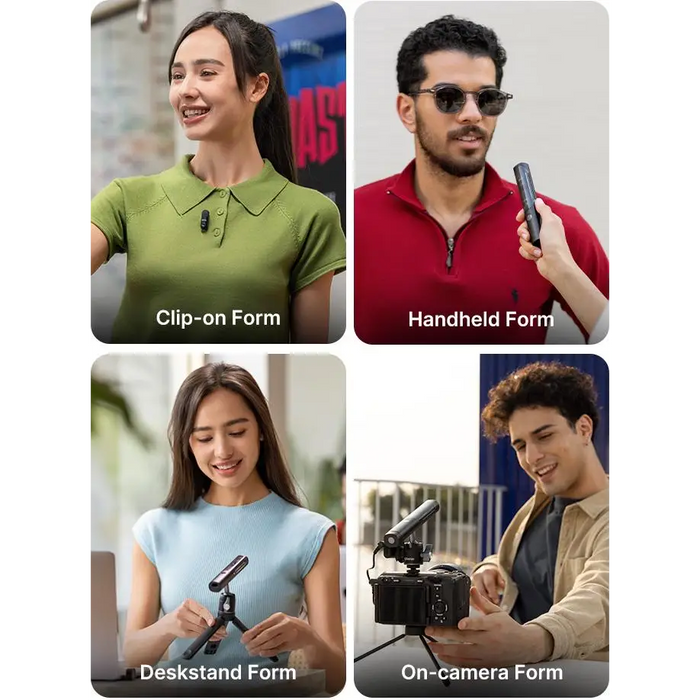 BOYA MAGIC 05 All-in-One wireless microphone system - Микрофони<<<Компютърна периферия<<<ValiAPI