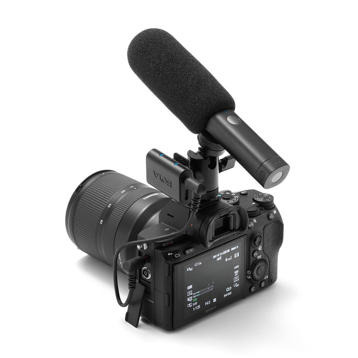 BOYA MAGIC-02 Wireless Microphone 2.4GHz USB-C - Black