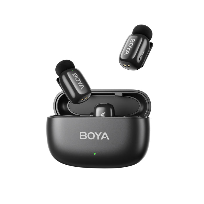 BOYA mini 2-01 wireless microphones 2.4GHz USB-C - black