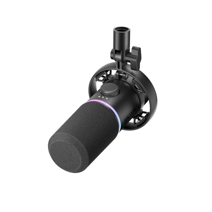 BOYA CastMic S60 Wired Dynamic Gaming Microphone USB XLR - Black