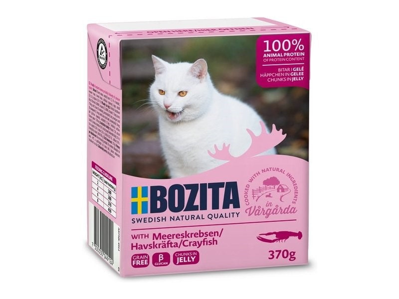 Bozita CHUNKS IN SAUCE WITH SHRIMPS 370 g