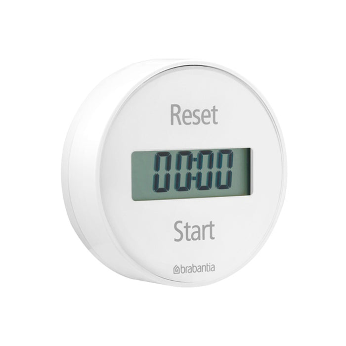 KITCHEN TIMER WITH MAGNET WHITE BRABANTIA MAKE&TAKE