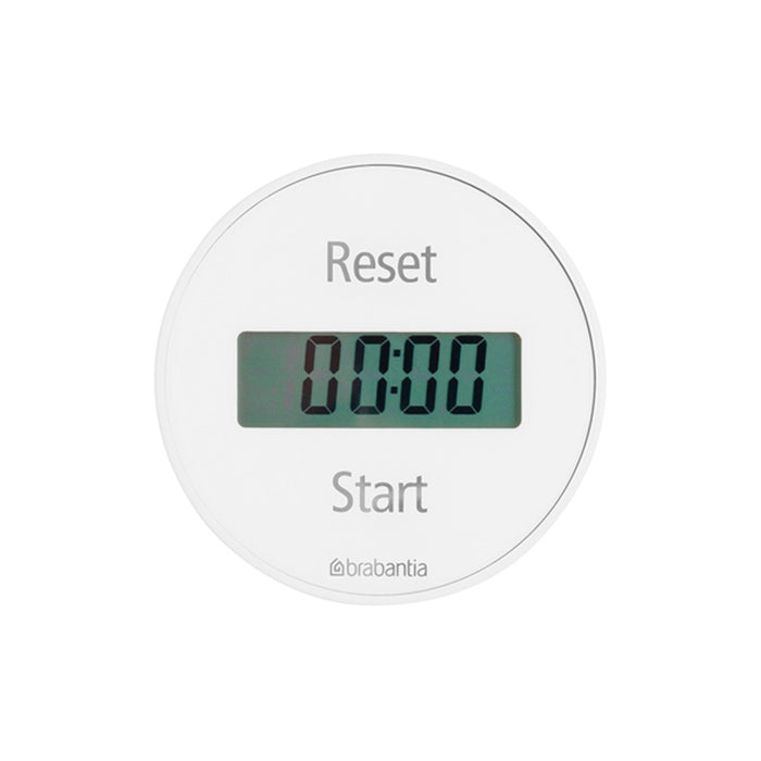 KITCHEN TIMER WITH MAGNET WHITE BRABANTIA MAKE&TAKE