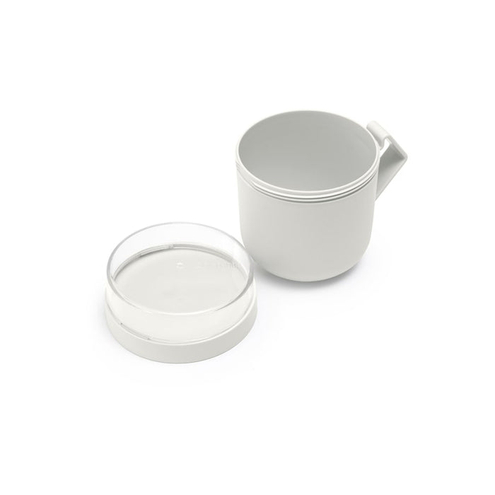 FOOD GLASS LIGHT GRAY BRABANTIA MAKE&TAKE