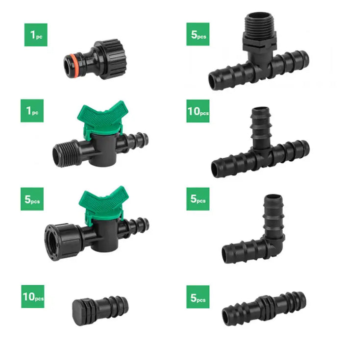 BRADAS DRIP IRRIGATION ACCESSORIES SET DSWA2O-SET2 - Капково и подземно