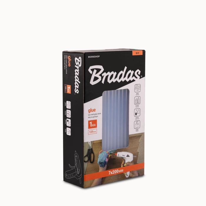 SILICONE STICKERS D7X200MM 125PCS BRADAS