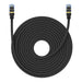 Braided network cable cat.7 Baseus Ethernet RJ45 10Gbps 20m (black) - Network<<<Основна<<<DunaXML&&&Network