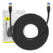 Braided network cable cat.7 Baseus Ethernet RJ45 10Gbps 8m (black) - Network cables<<<Cables<<<IT