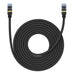 Braided network cable cat.7 Baseus Ethernet RJ45 10Gbps 8m (black) - Network cables<<<Cables<<<IT