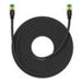 Braided network cable cat.8 Baseus Ethernet RJ45 40Gbps 15m (black) - Kable sieciowe<<<HurtelXML&&&Network