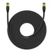 Braided network cable cat.8 Baseus Ethernet RJ45 40Gbps 15m (black) - Kable sieciowe<<<HurtelXML&&&Network